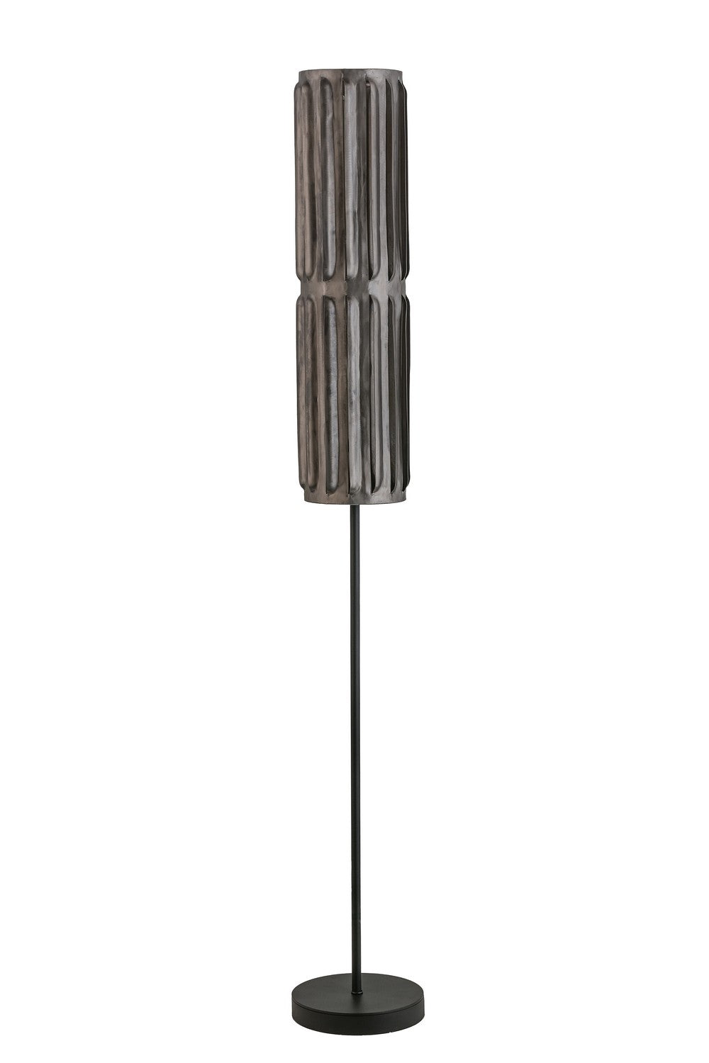 Meyda Tiffany - 162941 - One Light Floor Lamp - Ausband Turbine - Steel/Old Wrought Iron