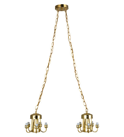 Meyda Tiffany - 16343 - 12 Light Lamp Base And Fixture Hardware - Emmentaler - Polished Brass