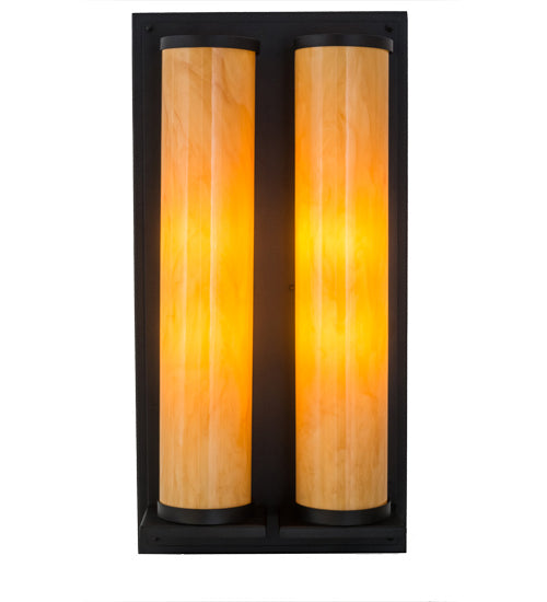 Meyda Tiffany - 164367 - Four Light Wall Sconce - Legacy House - Textured Black