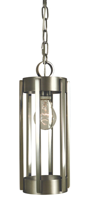 Framburg - 4661 SP/PN - One Light Pendant - Pantheon - Satin Pewter with Polished Nickel