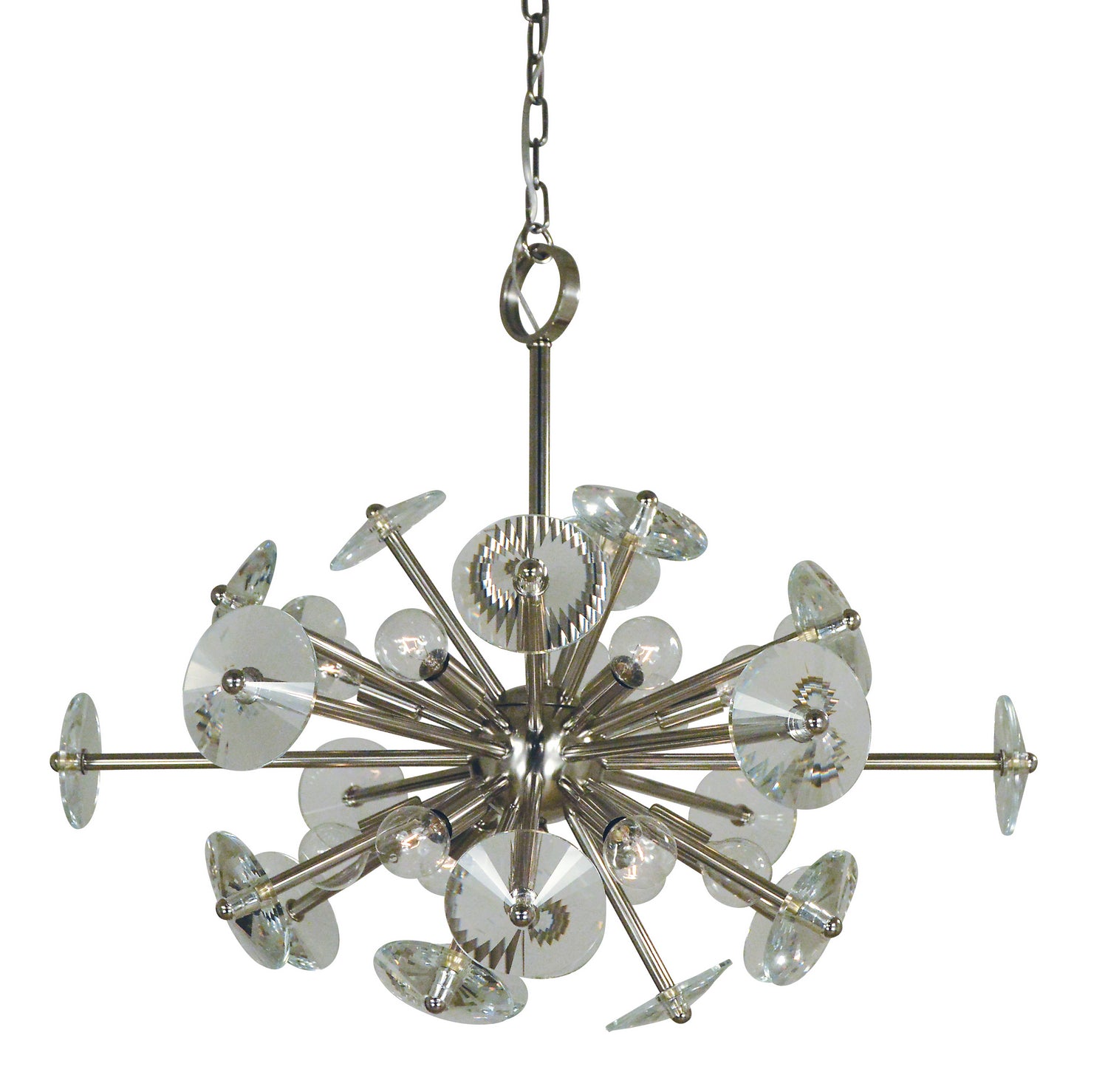 Framburg - 4817 PN - 12 Light Chandelier - Apogee - Polished Nickel