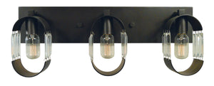 Framburg - 5013 MB/HB - Three Light Wall Sconce - Josephine - Mahogany Bronze with Harvest Bronze Accents