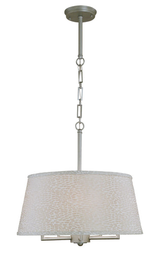 Framburg - 5545 SP - Five Light Chandelier - Cosmopolitan - Satin Pewter