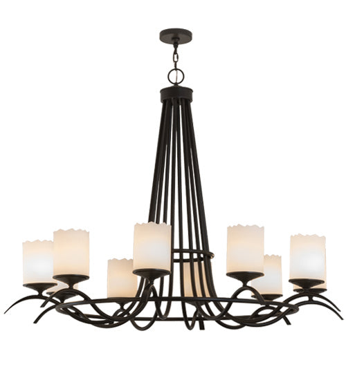 Meyda Tiffany - 167672 - Ten Light Chandelier - Octavia - Timeless Bronze