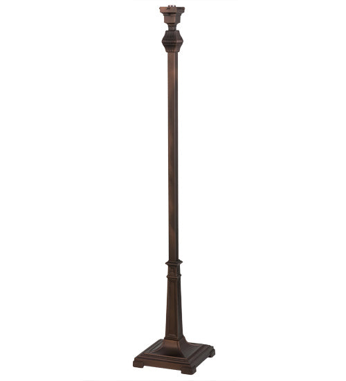 Meyda Tiffany - 172176 - One Light Floor Base - Mission - Mahogany Bronze