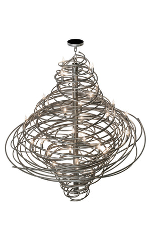 Meyda Tiffany - 172410 - 36 Light Chandelier - Cyclone - Pewter