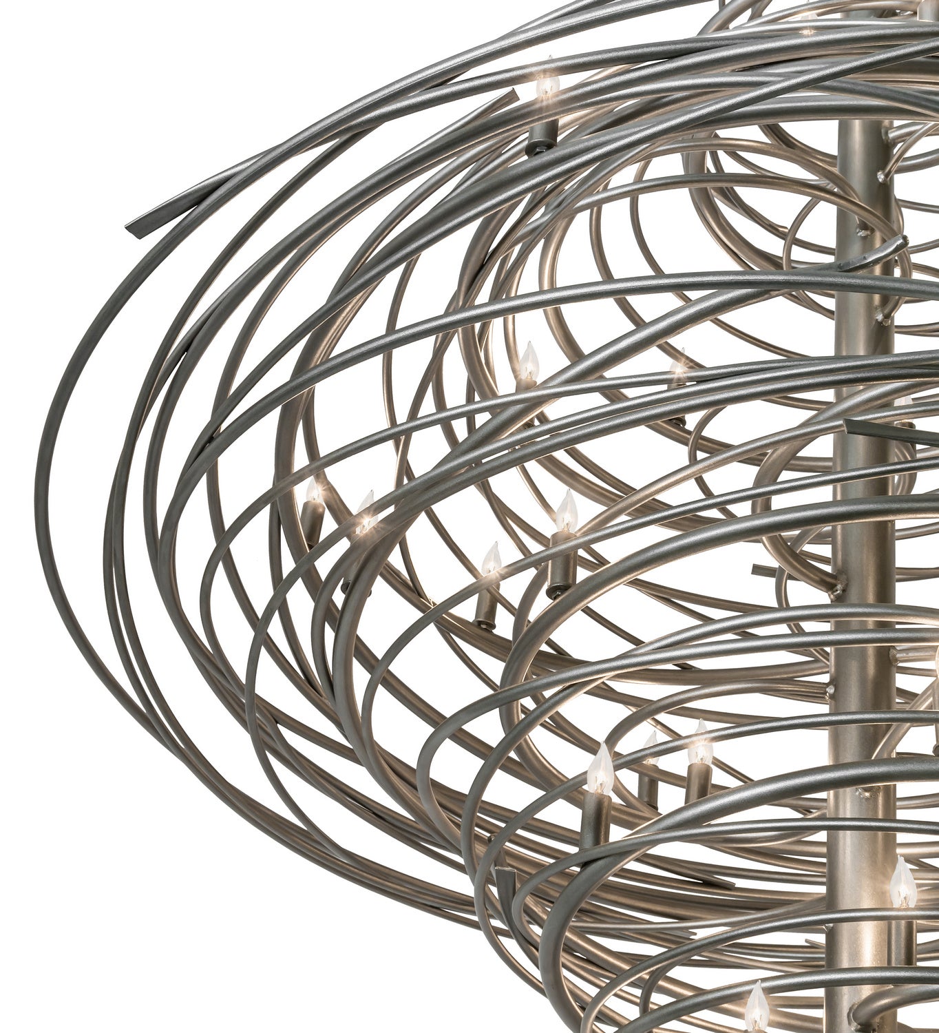 Meyda Tiffany - 172410 - 36 Light Chandelier - Cyclone - Pewter