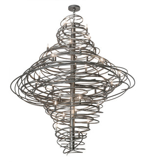 Meyda Tiffany - 172410 - 36 Light Chandelier - Cyclone - Pewter