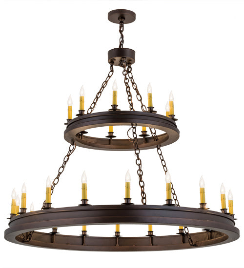 Meyda Tiffany - 172677 - 27 Light Chandelier - Sullivan Ranch - Mahogany Bronze