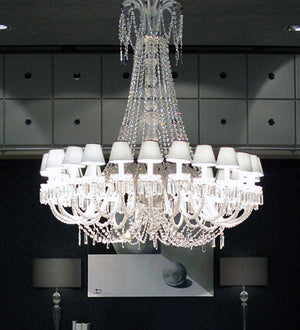 Meyda Tiffany - 175240 - 24 Light Chandelier - Byblos - Chrome,Crystal