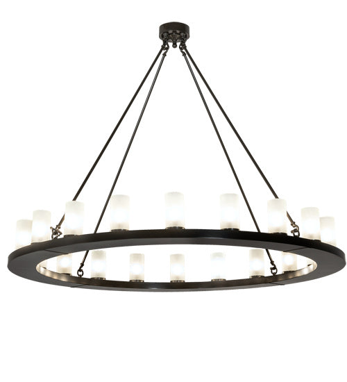 Meyda Tiffany - 190596 - 20 Light Chandelier - Loxley - Timeless Bronze