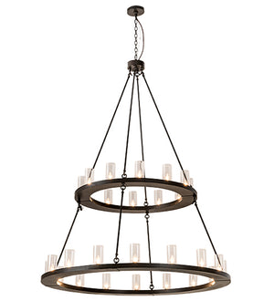 Meyda Tiffany - 192461 - 28 Light Chandelier - Loxley - Timeless Bronze