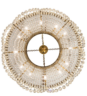 Meyda Tiffany - 192513 - 12 Light Chandelier - Sardinia - Transparent Gold