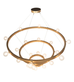 Meyda Tiffany - 194031 - 24 Light Chandelier - Manheim - Gold Metallic