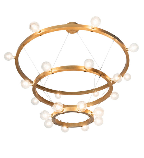 Meyda Tiffany - 194031 - 24 Light Chandelier - Manheim - Gold Metallic