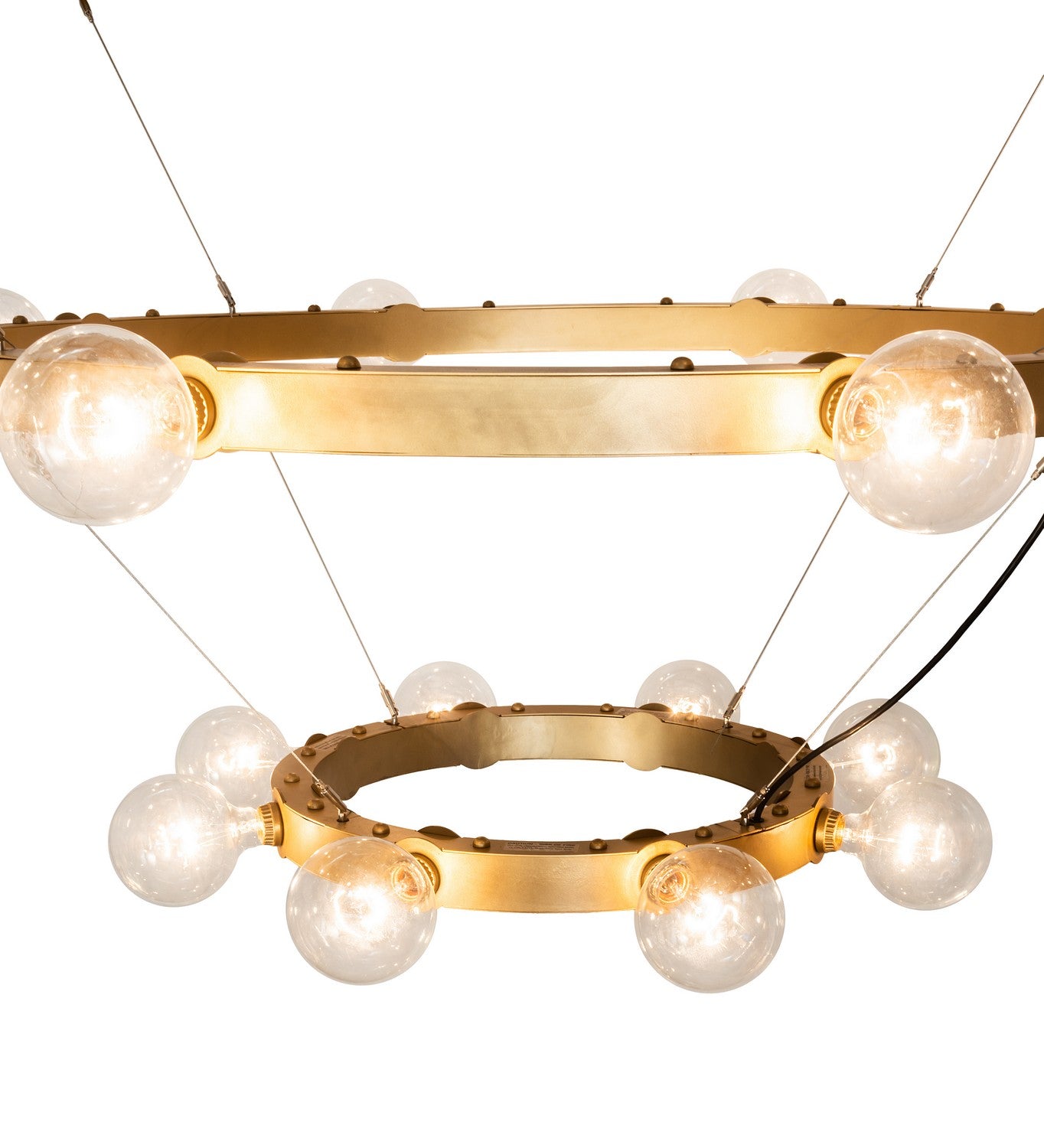 Meyda Tiffany - 194031 - 24 Light Chandelier - Manheim - Gold Metallic