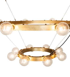 Meyda Tiffany - 194031 - 24 Light Chandelier - Manheim - Gold Metallic