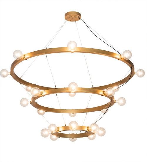 Meyda Tiffany - 194031 - 24 Light Chandelier - Manheim - Gold Metallic