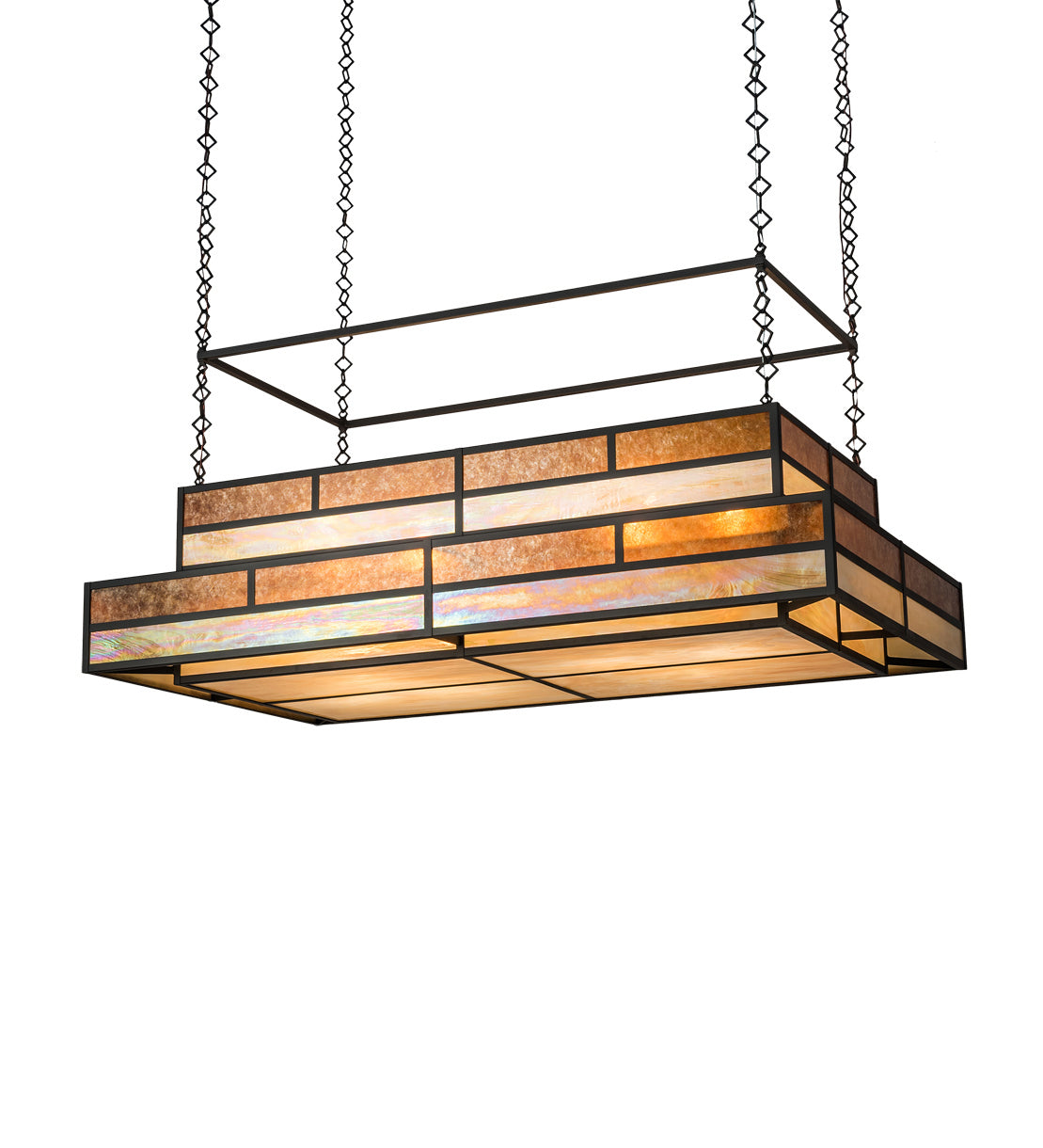 Meyda Tiffany - 196574 - 12 Light Pendant - Hyde Park - Oil Rubbed Bronze