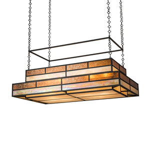 Meyda Tiffany - 196574 - 12 Light Pendant - Hyde Park - Oil Rubbed Bronze