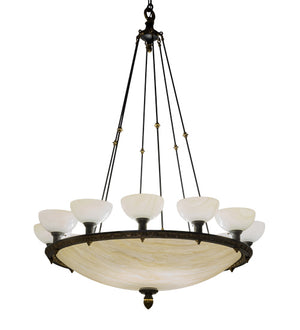 Meyda Tiffany - 198020 - 24 Light Chandelier - Whitesboro Middle School Auditorium - Black