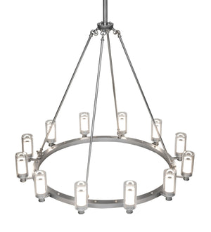 Meyda Tiffany - 203297 - LED Chandelier - Loxley - Sparkle Silver