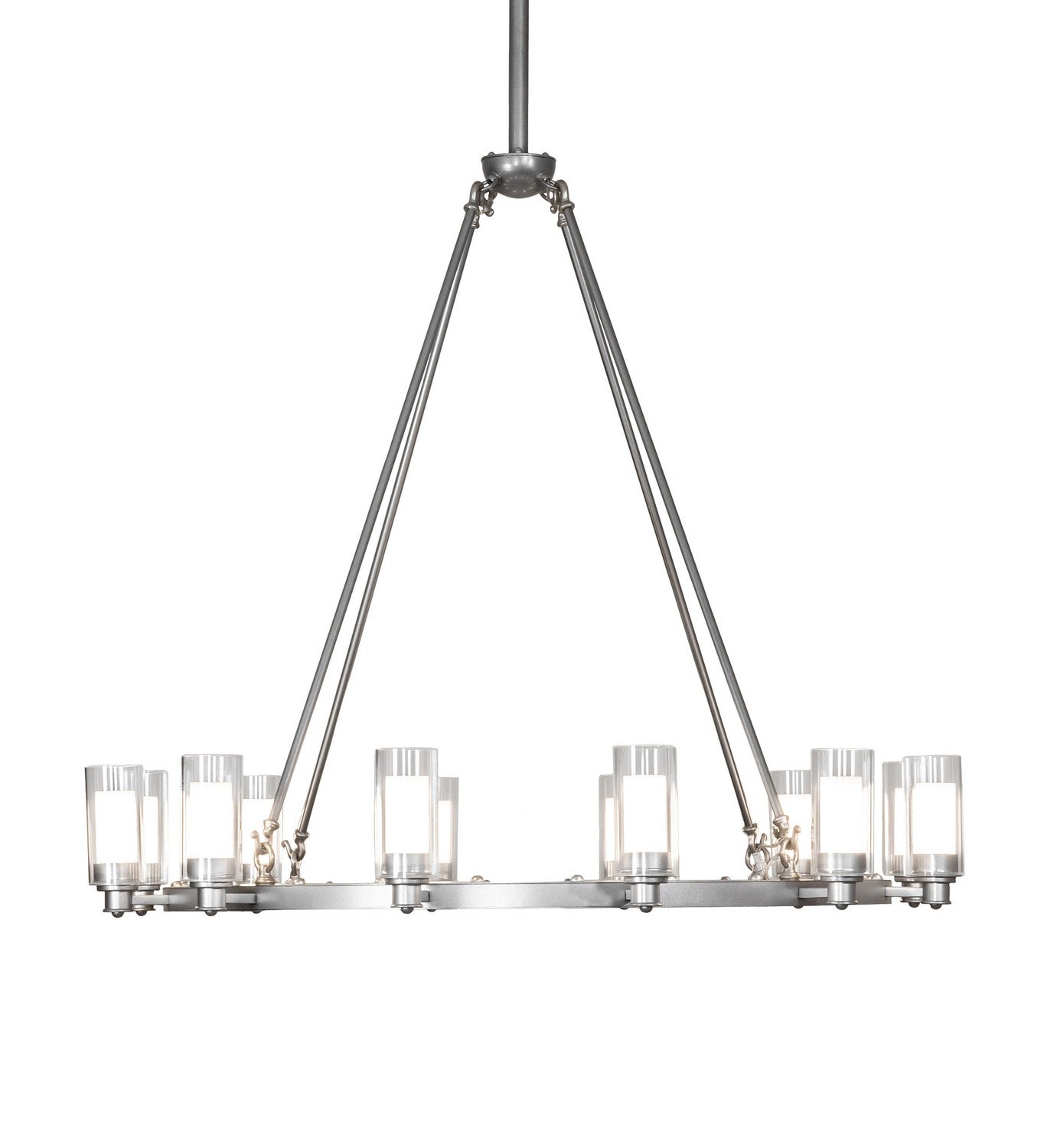 Meyda Tiffany - 203297 - LED Chandelier - Loxley - Sparkle Silver