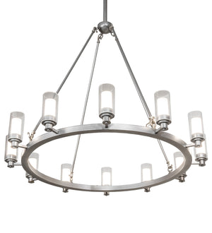 Meyda Tiffany - 203297 - LED Chandelier - Loxley - Sparkle Silver