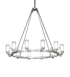 Meyda Tiffany - 203297 - LED Chandelier - Loxley - Sparkle Silver