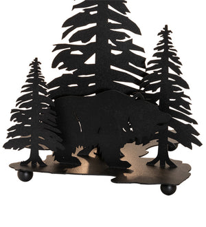 Meyda Tiffany - 20498 - Two Light Lamp Base - Castle - Textured Black