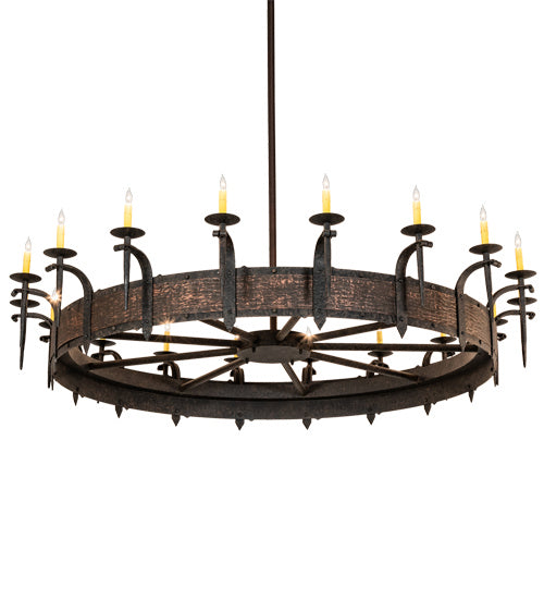 Meyda Tiffany - 211291 - 18 Light Chandelier - Costello - Coffee Bean And Blackened Copper