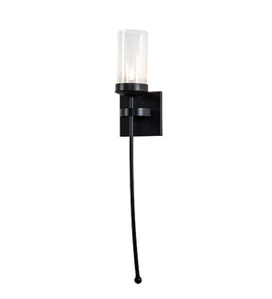 Meyda Tiffany - 211526 - LED Wall Sconce - Bechar - Solar Black