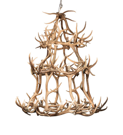 Meyda Tiffany - 212276 - 18 Light Chandelier - Antlers - Verdigris,Copper