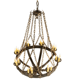 Meyda Tiffany - 212739 - 24 Light Chandelier - Neapolis - Florentine Gold