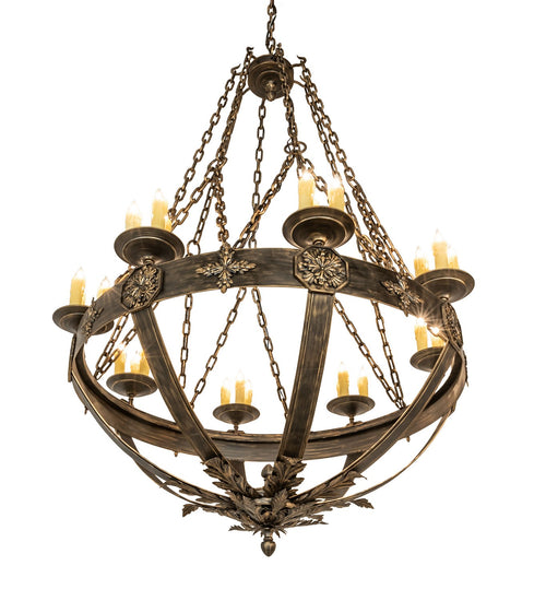 Meyda Tiffany - 212739 - 24 Light Chandelier - Neapolis - Florentine Gold