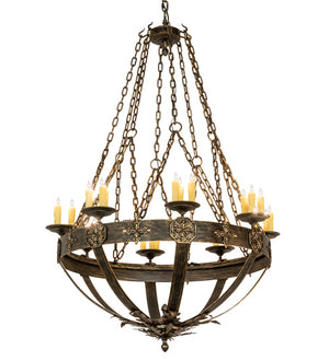 Meyda Tiffany - 212739 - 24 Light Chandelier - Neapolis - Florentine Gold