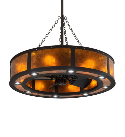 Meyda Tiffany - 212874 - 24 Light Chandel-Air - Smythe Craftsman - Dark Roast