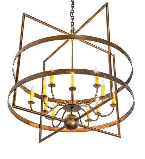 Meyda Tiffany - 213168 - 12 Light Chandelier - Aldari - Antique Copper