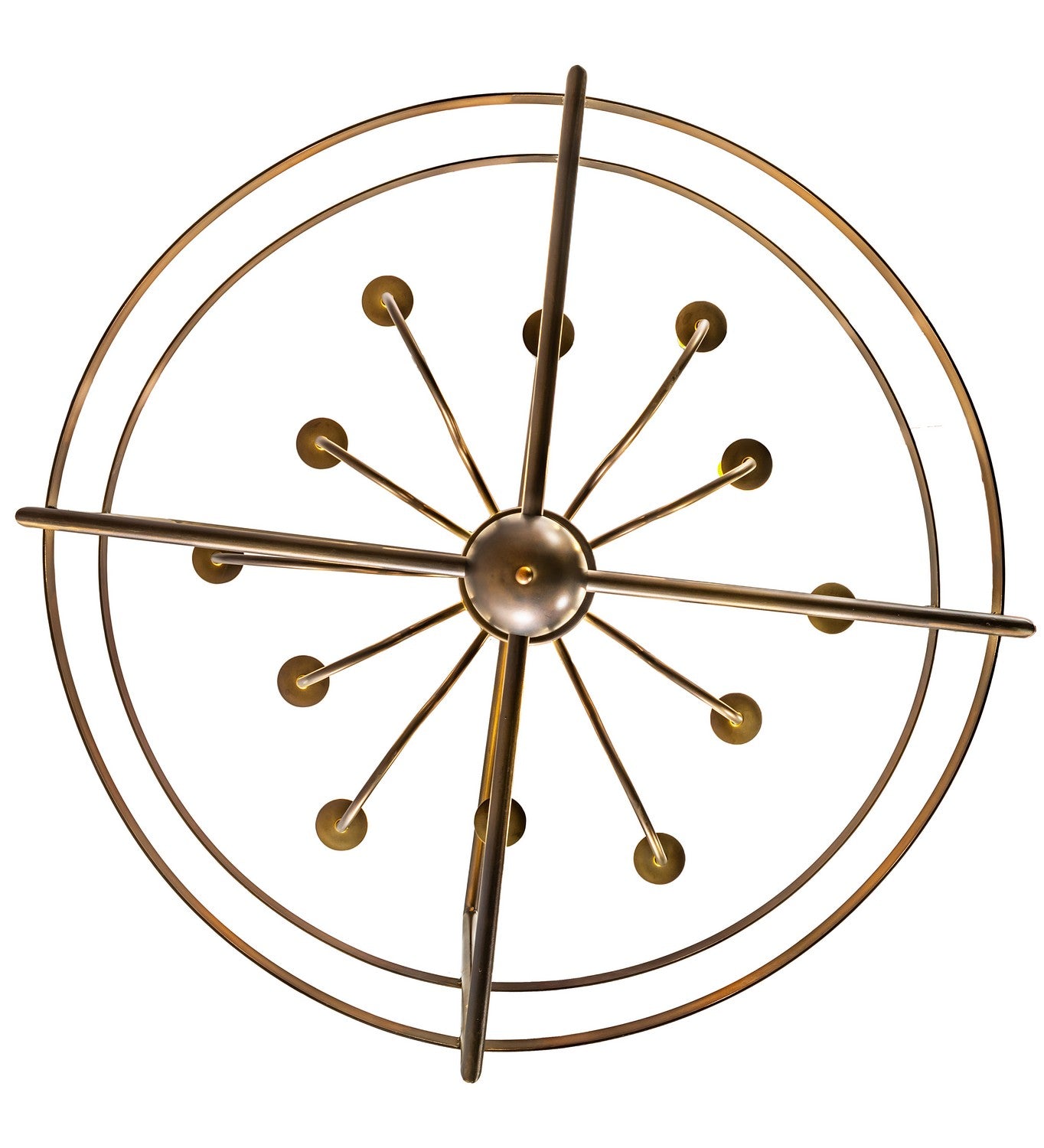 Meyda Tiffany - 213168 - 12 Light Chandelier - Aldari - Antique Copper