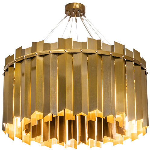 Meyda Tiffany - 213981 - 16 Light Pendant - Eldorado - Transparent Gold