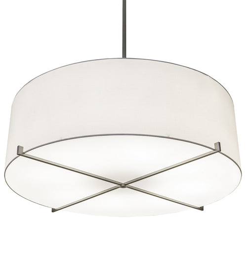 Meyda Tiffany - 214020 - Eight Light Pendant - Cilindro - Nickel