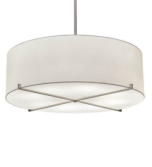 Meyda Tiffany - 214020 - Eight Light Pendant - Cilindro - Nickel