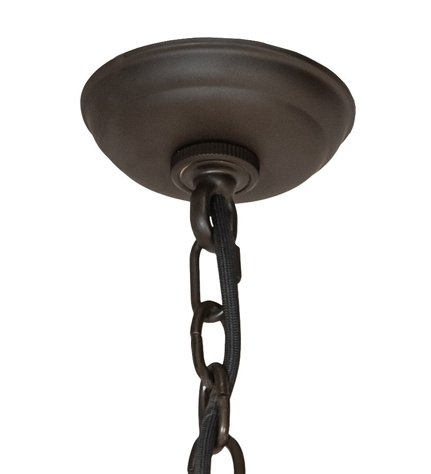 Meyda Tiffany - 214041 - Nine Light Chandelier - St. Lawrence - Oil Rubbed Bronze