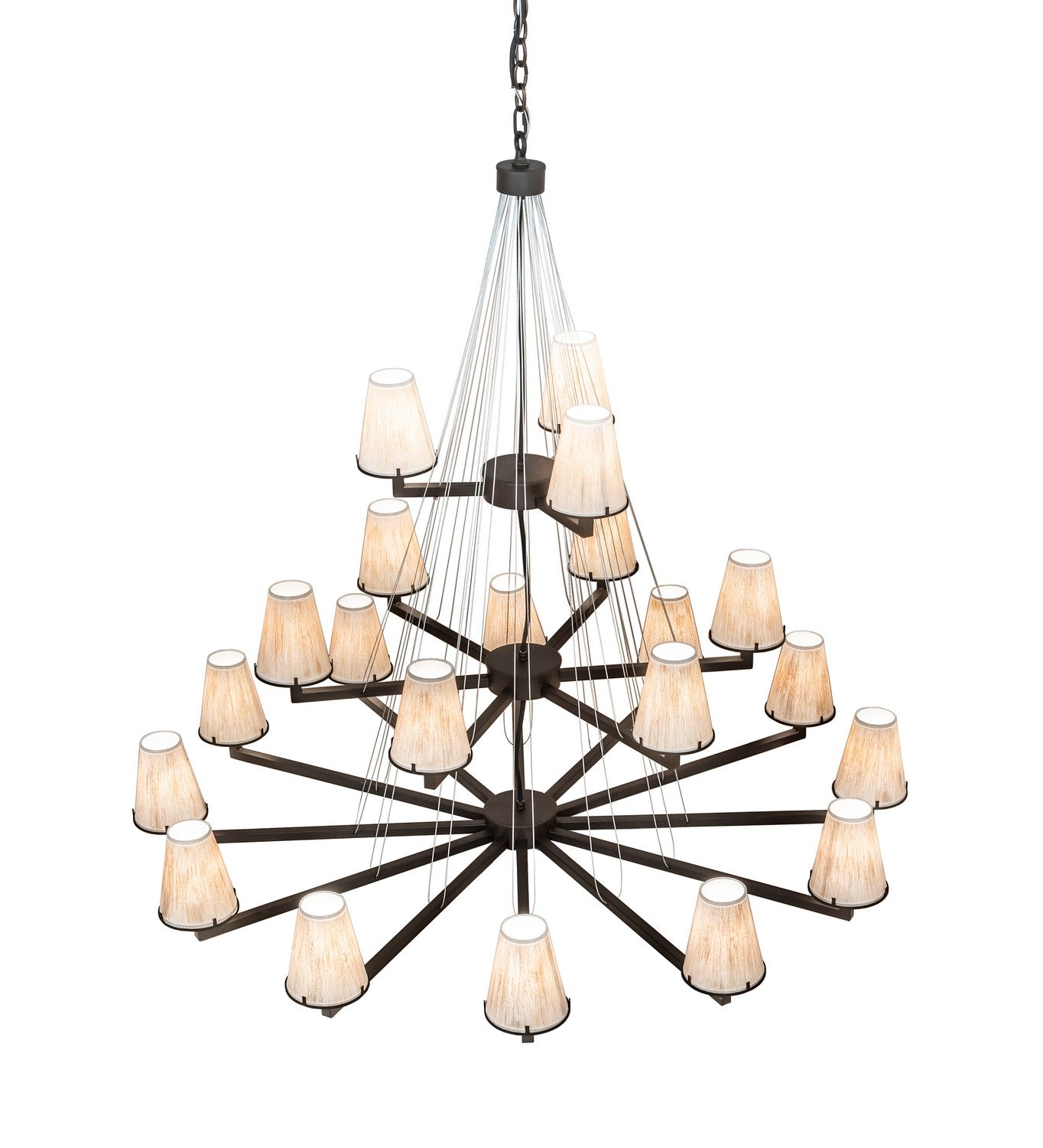 Meyda Tiffany - 214042 - 21 Light Chandelier - St. Lawrence - Oil Rubbed Bronze