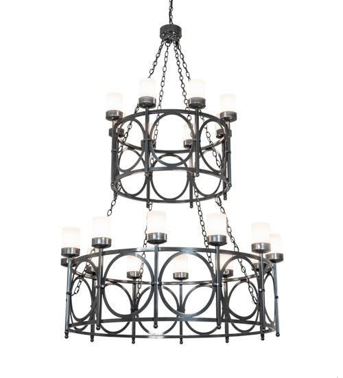 Meyda Tiffany - 214838 - 20 Light Chandelier - Porta - Charcoal Gray