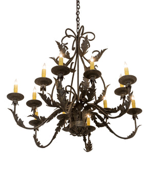 Meyda Tiffany - 215406 - 12 Light Chandelier - French Elegance - Antiquity