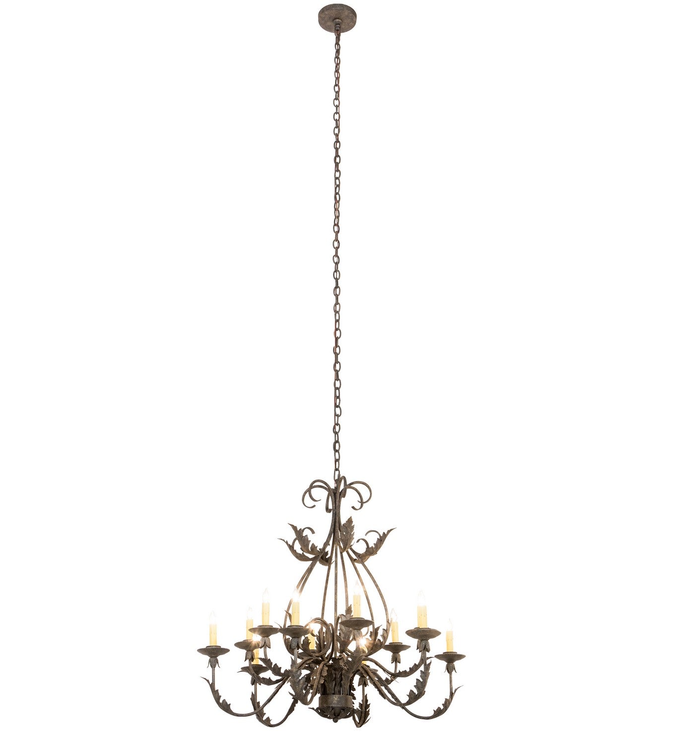 Meyda Tiffany - 215406 - 12 Light Chandelier - French Elegance - Antiquity