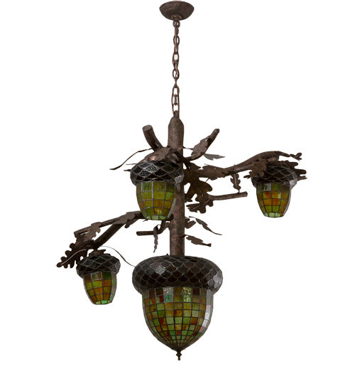 Meyda Tiffany - 216420 - Four Light Chandelier - Acorn Branch