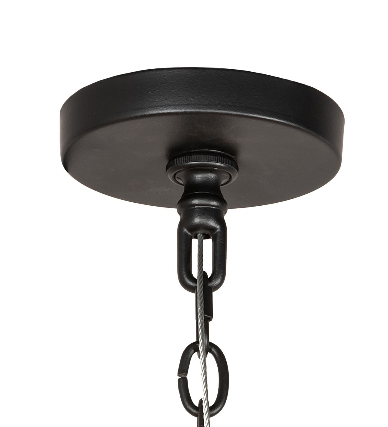 Meyda Tiffany - 217145 - 18 Light Chandelier - Sienna - Satin Black Wrought Iron