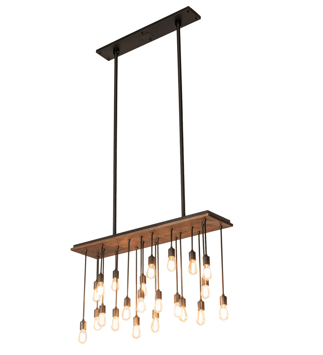 Meyda Tiffany - 217430 - 22 Light Pendant - Alva - Oxidized Steel